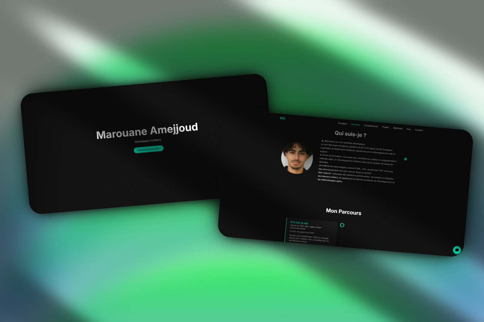 Aperçu Portfolio Marouane